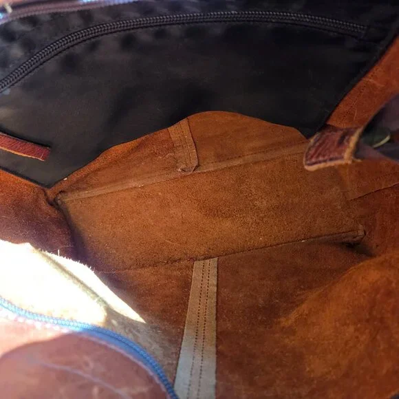 Duluth Lifetime Leather Tote Bag brown - Picture 3 of 7